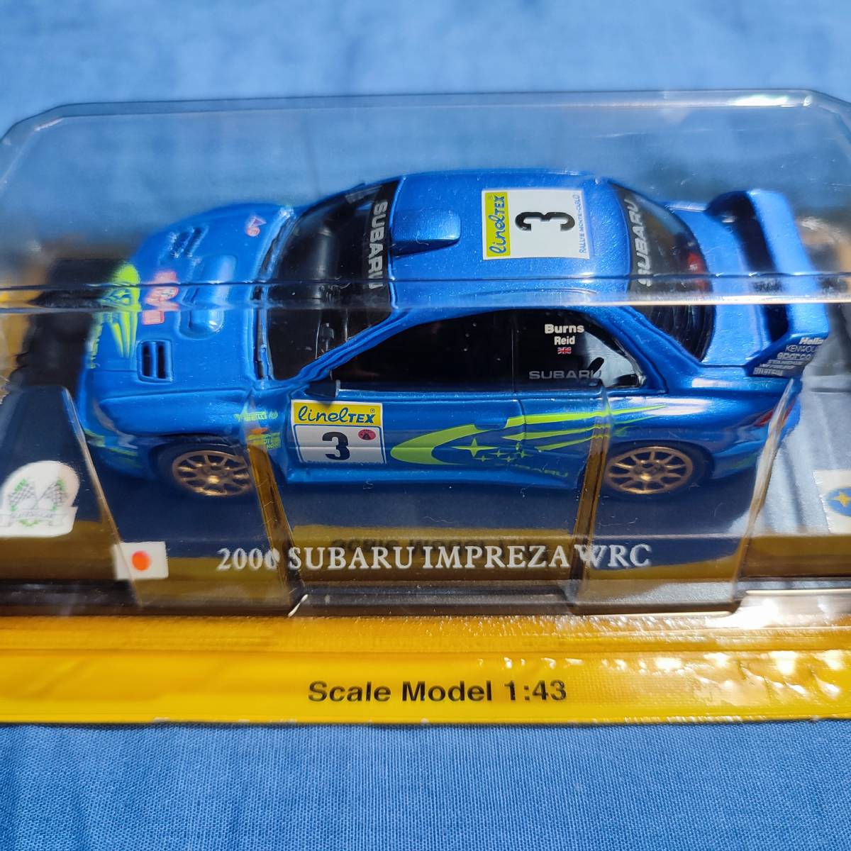 未開封】デルプラド 世界のレーシングカーコレクション 1/43 スバル 