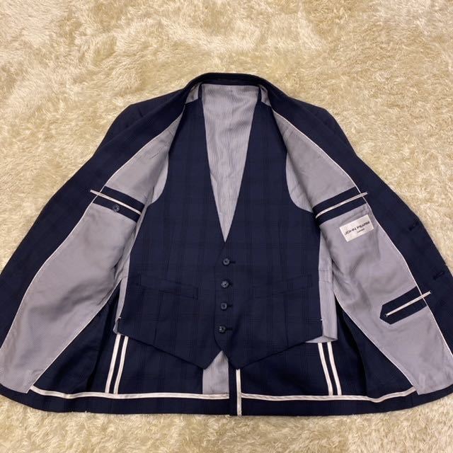 3ピース⭐︎JOHN PEARSE Londonセットアップスーツ グレン