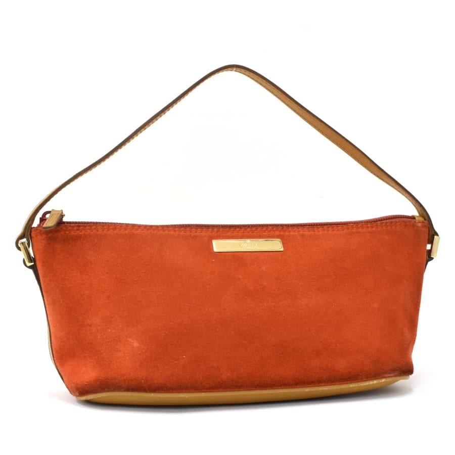 1円【人気商品！】GUCCI グッチ ハンドバッグ レザー GGキャンバス GG