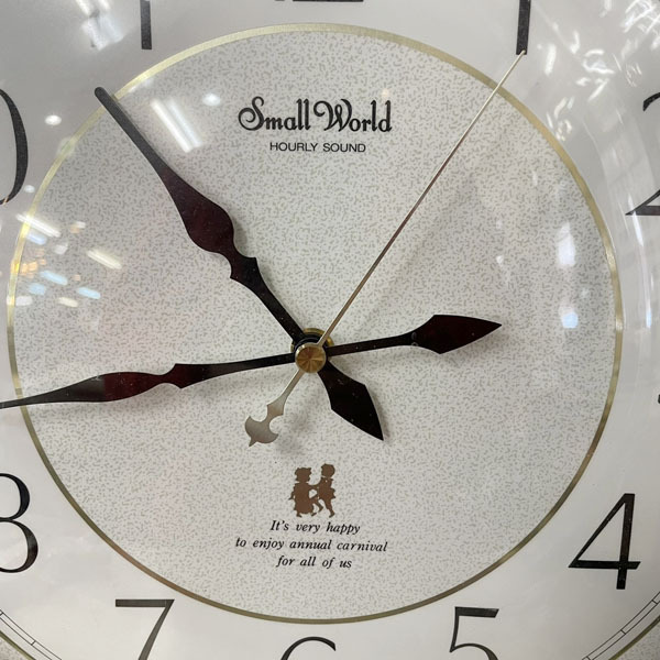 Small World スモールワールド 掛け時計 リズム からくり時計 メロディ