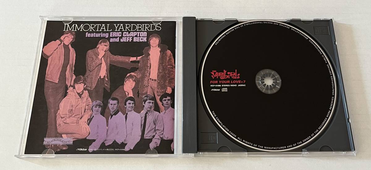 M2710◇YARDBIRDS/ヤードバーズ◇FOR YOUR LOVE/フォー・ユア・ラヴ+7 