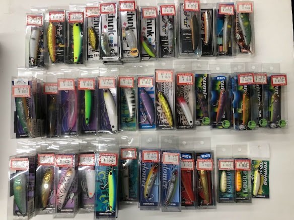 sum●中古・美品●サムルアーズ 62個セット sumlures サミング コトカス チャンク suming Cotocas chunk