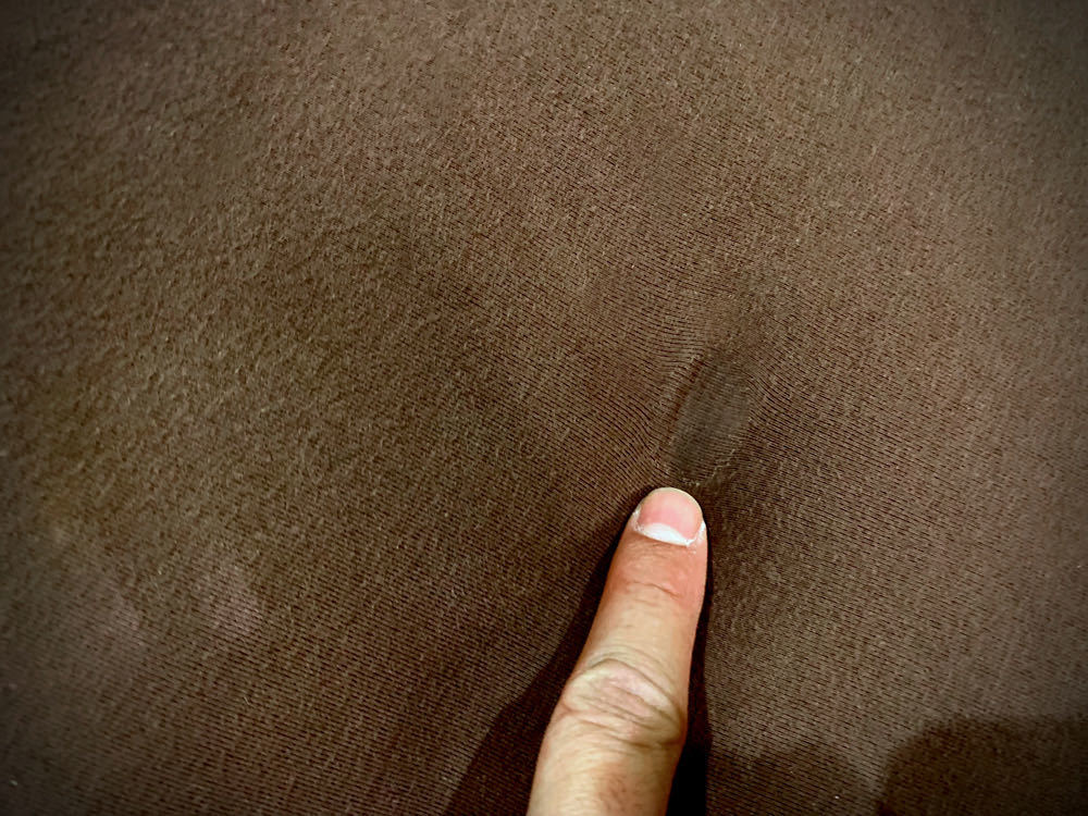 ヨギボー Yogibo ポッド Pod チョコレートブラウン ソファ ラウンジチェア カウチ リラックス 仮眠 洗えるカバー ¥28,380- 中古 ビーズ増量_10