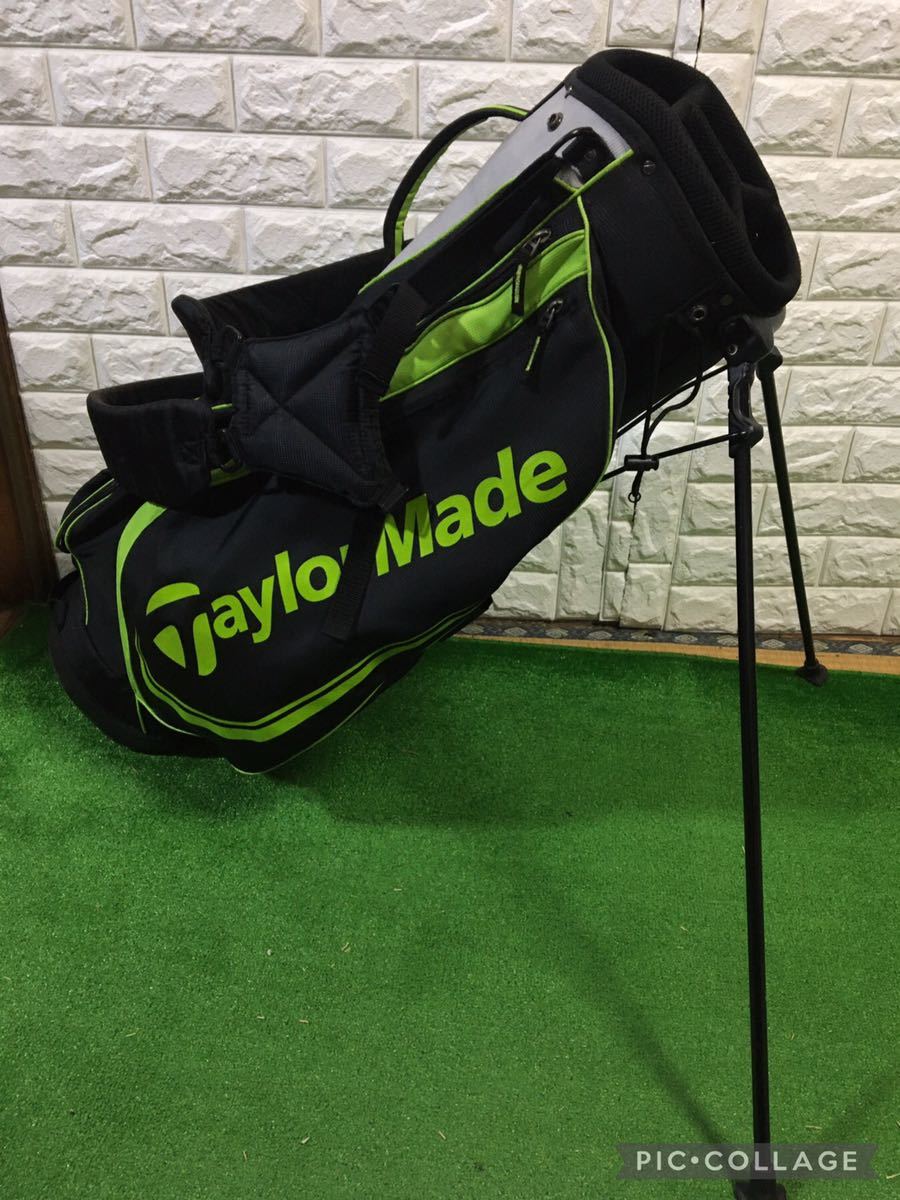TaylorMade スタンド型 キャディバッグ ダブルショルダー