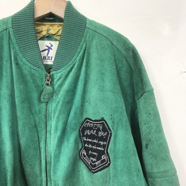 F349-M◇70s◇ISSEY MIYAKE イッセイミヤケ HAI SPORTING GEAR レザー 