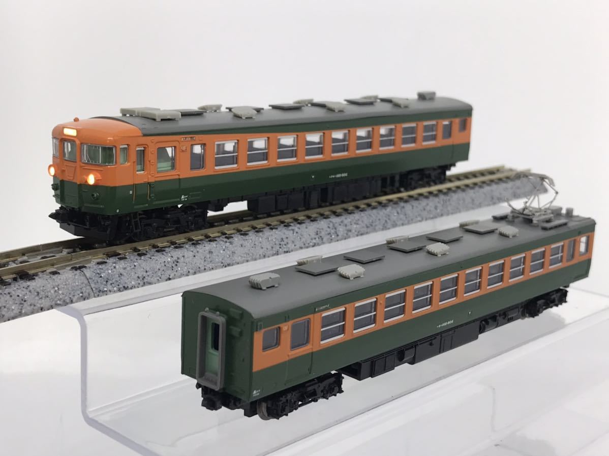 限定セール，お買い得 クモハ169 モハ168 904 169系 900番台 冷房準備車 試作車 M入 モハユニット 2両まとめて 1円〜(急行形電車)｜売買されたオークション情報、yahooの商品情報をアーカイブ公開 - オークファン 急行形電車