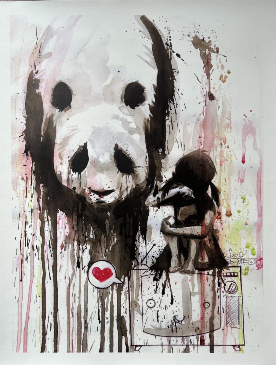 lora zombie ロラゾンビ ポスター オープンエディション banksy kaws 