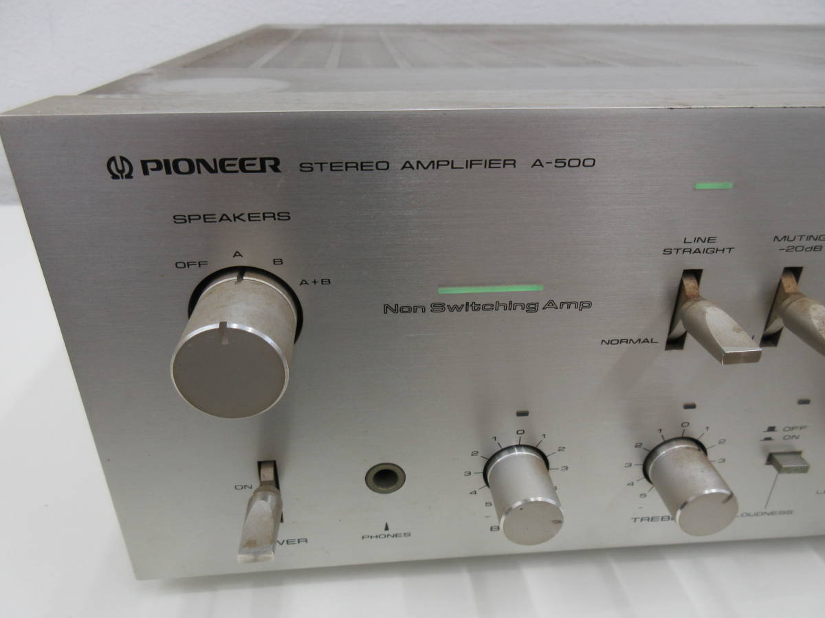 PIONEER プリメインアンプ A-500【整備済み動作品 極美品】 PIONEER