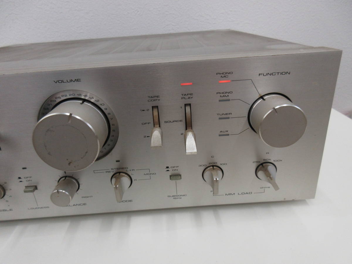 PIONEER プリメインアンプ A-500【整備済み動作品　極美品】 PIONEER プリメインアンプ A-500【整備済み動作品 極美品】 PIONEER