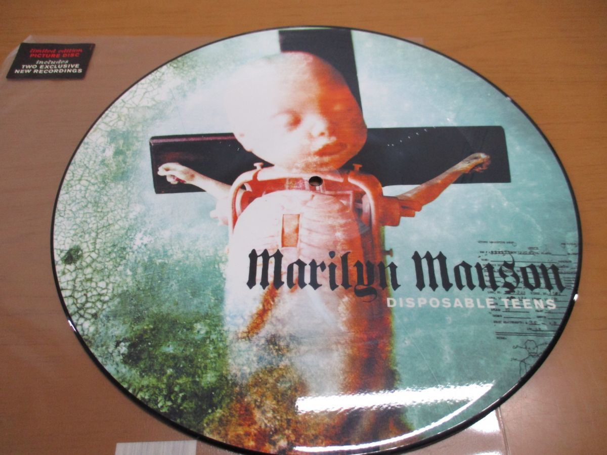△01)Marilyn Manson/Disposable Teens/マリリン・マンソン/12インチ 