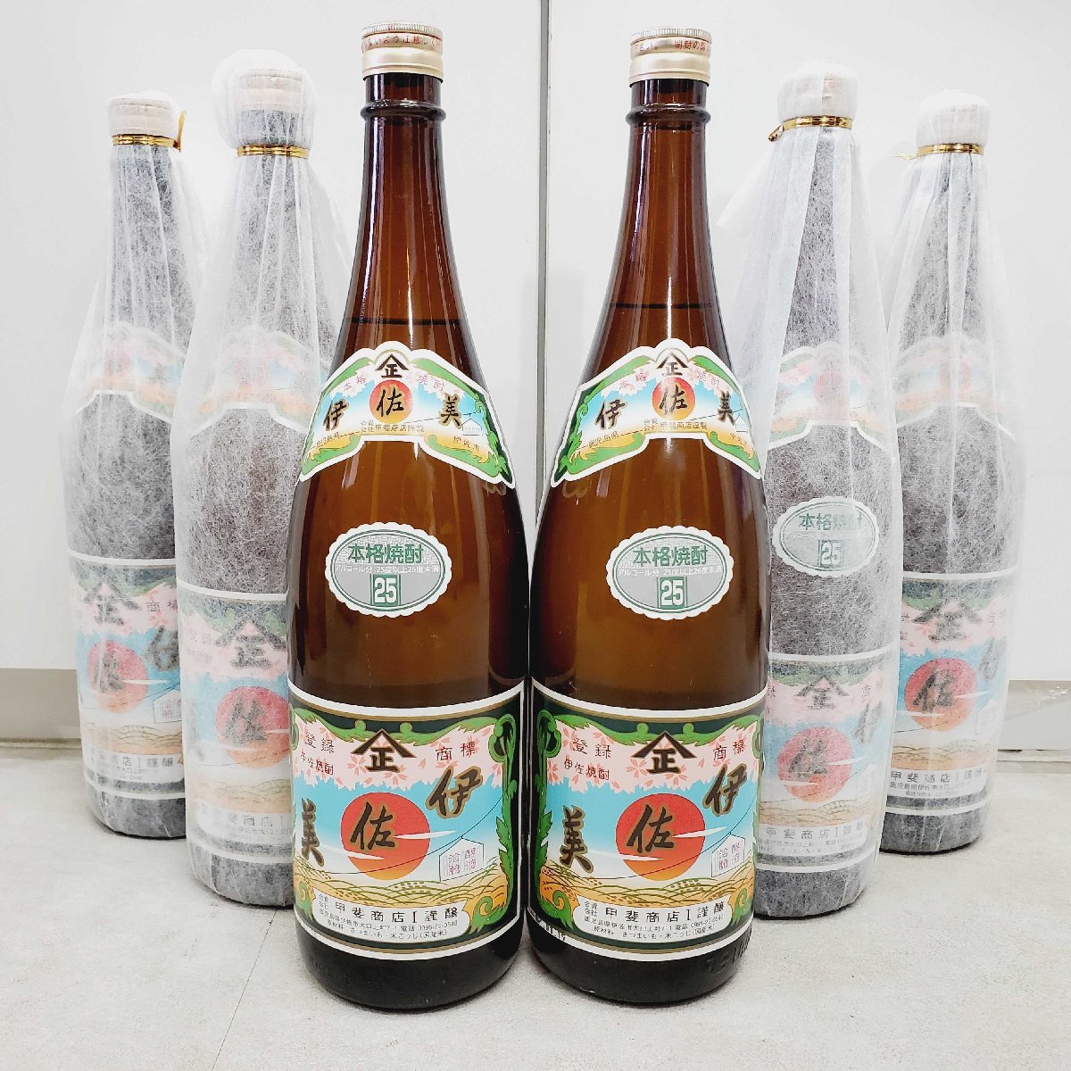 伊佐焼酎 伊佐美 6本セット 未開栓 1，800ml 25度 甲斐商店 芋焼酎