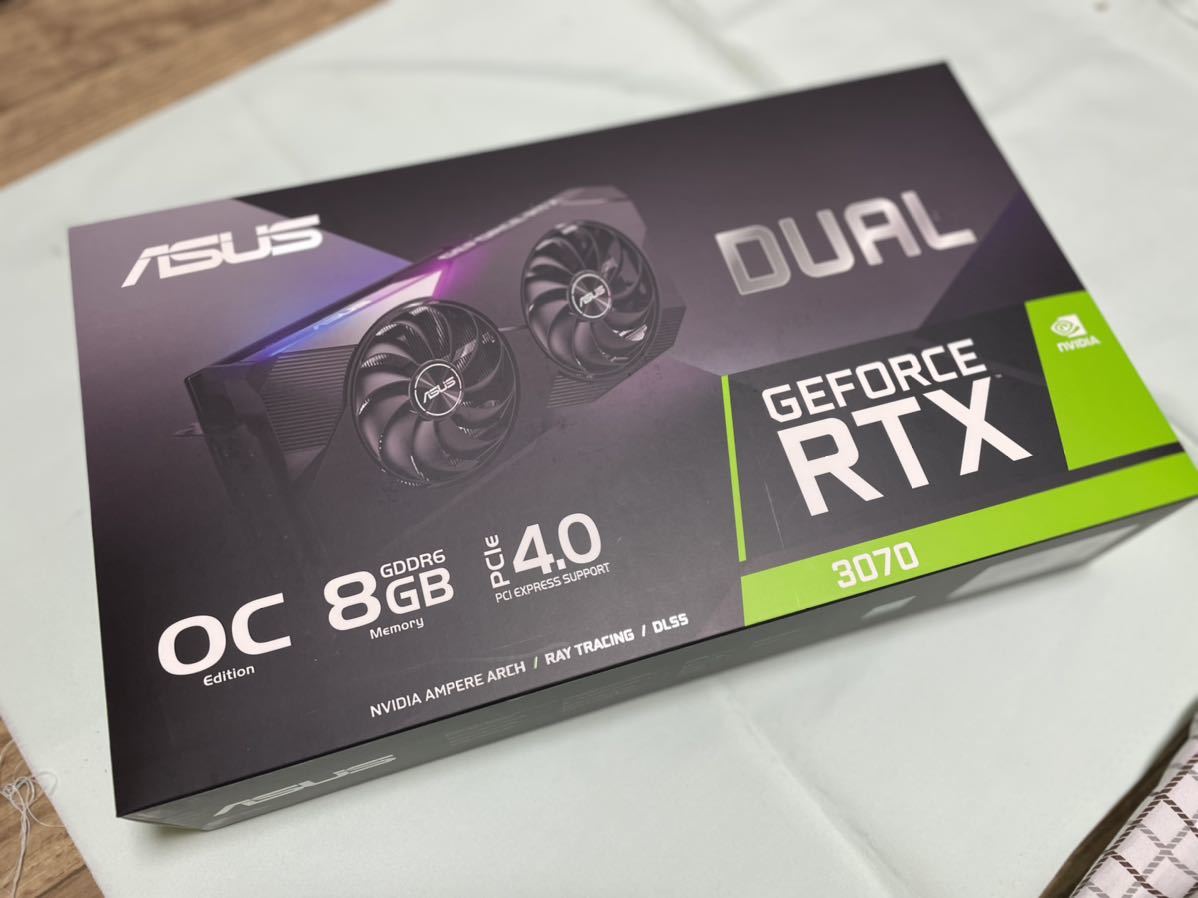  ASUS DUAL RTX3070 8GB 非LHR版nonLHR版(PCI Express)｜売買されたオークション情報、yahooの商品情報をアーカイブ公開 - オークファン PCI Express