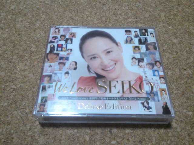 低価，定番 松田聖子 We Love SEIKO Deluxe Edition 35th Anniversary 究極オールタイムベスト 50+2 Songs アルバム 3CD(松田聖子)｜売買されたオークション情報、yahooの商品情報をアーカイブ公開 - オークファン ま行