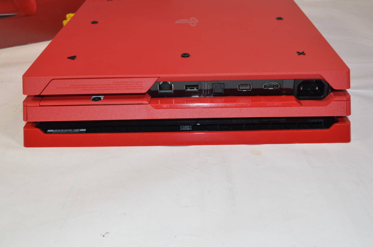☆動作良好☆PS4 Pro 本体 CUH-7100b 1TB スパイダーマン リミテッド 