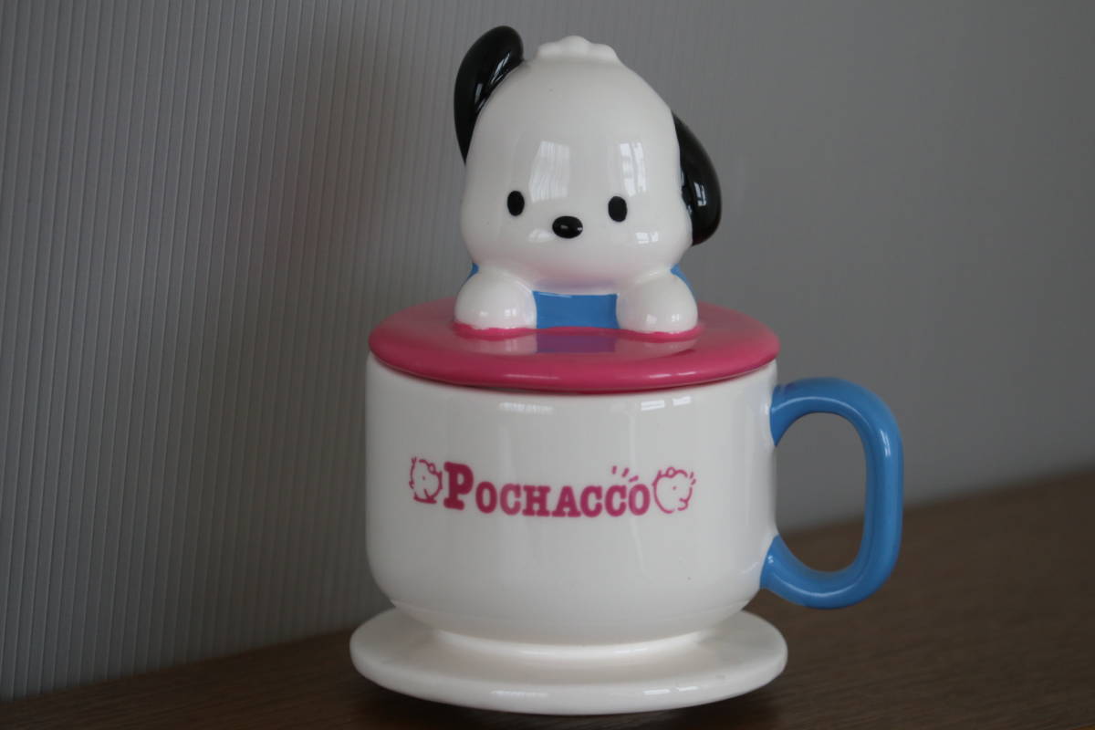 ○サンリオ ポチャッコ 陶器製 カップ型 小物入れ 非売品 SANRIO