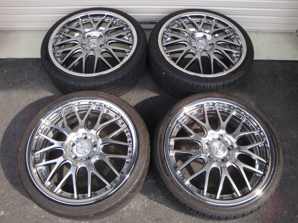 マーベリック 709M 19インチアルミ+DAYTON 225/35R19 3本・ナンカン 