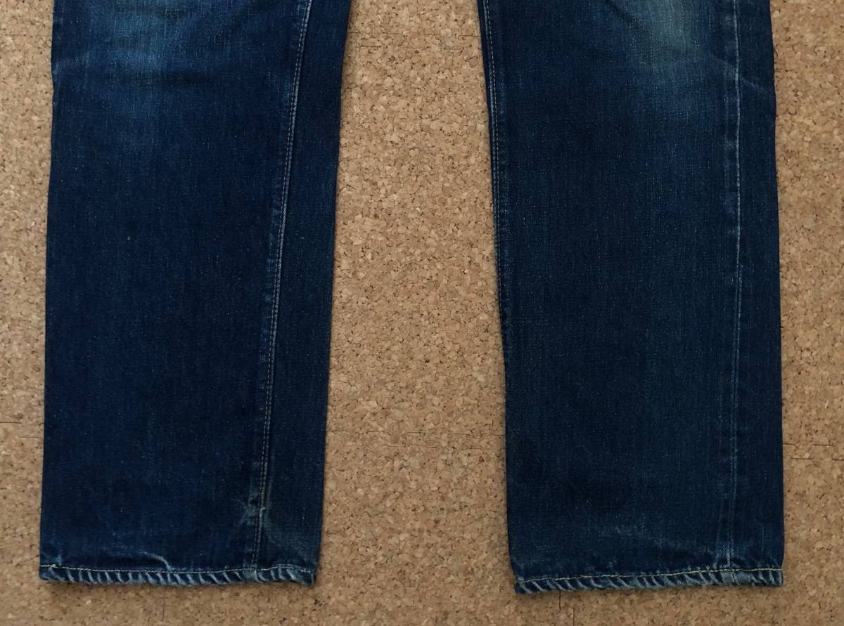 70S LEVIS リーバイス501 66前期 刻印6 濃紺 鬼ヒゲ！W31インチ 