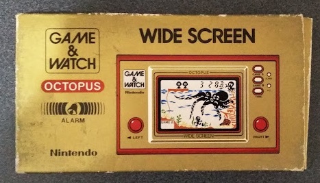 オクトパス ゲームウォッチ ゲーム＆ウォッチ WATCH OCTOPUS 任天堂