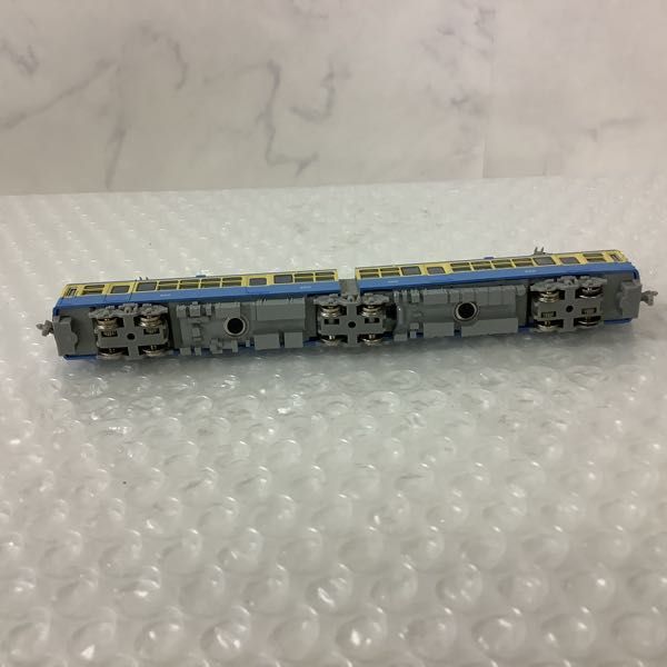 1円～ ジャンク MODEMO Nゲージ 江ノ島電鉄300形 305F 2灯型 青電塗装