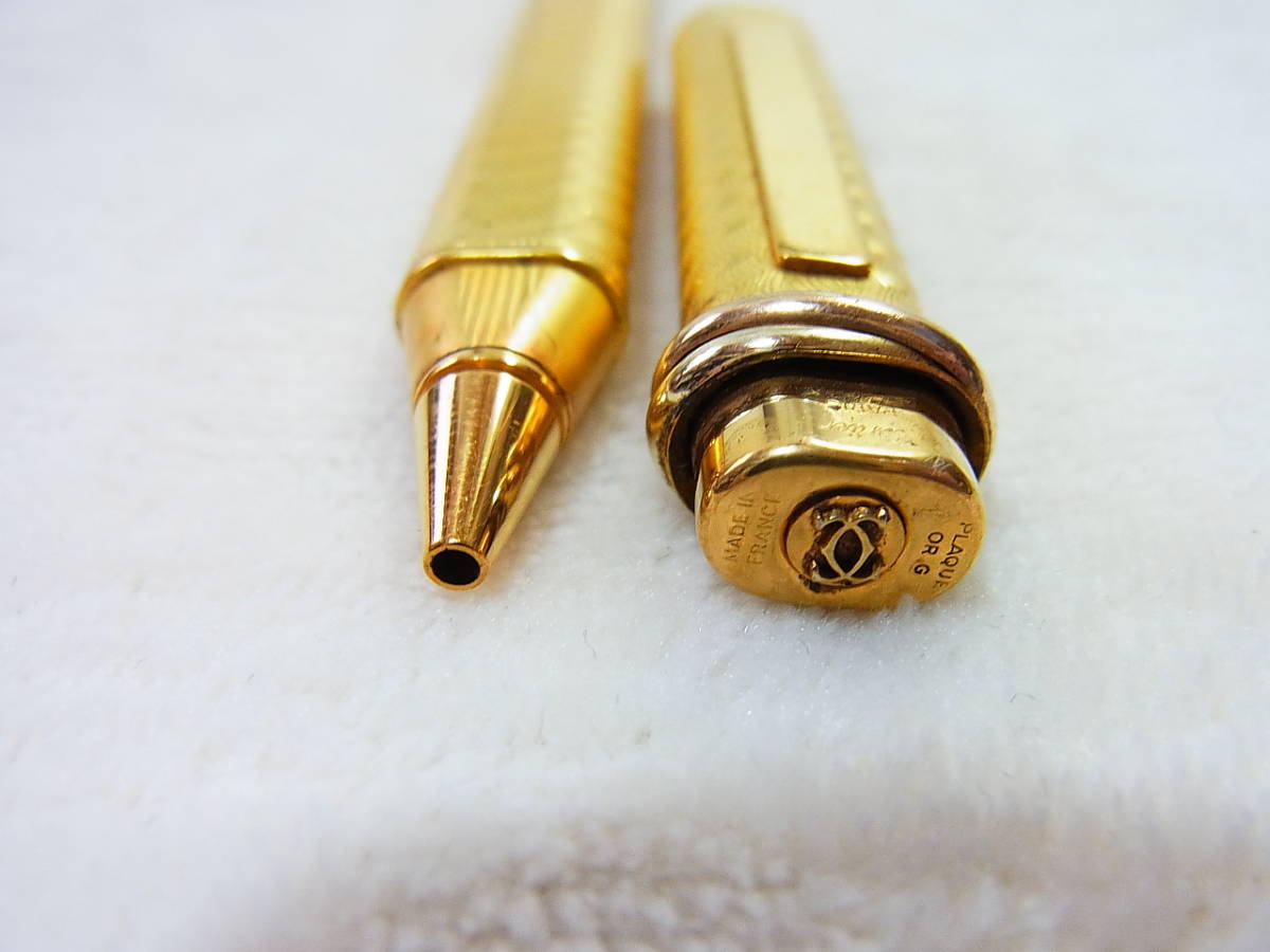 Cartier カルティエ トリニティ ゴールド ボールペン