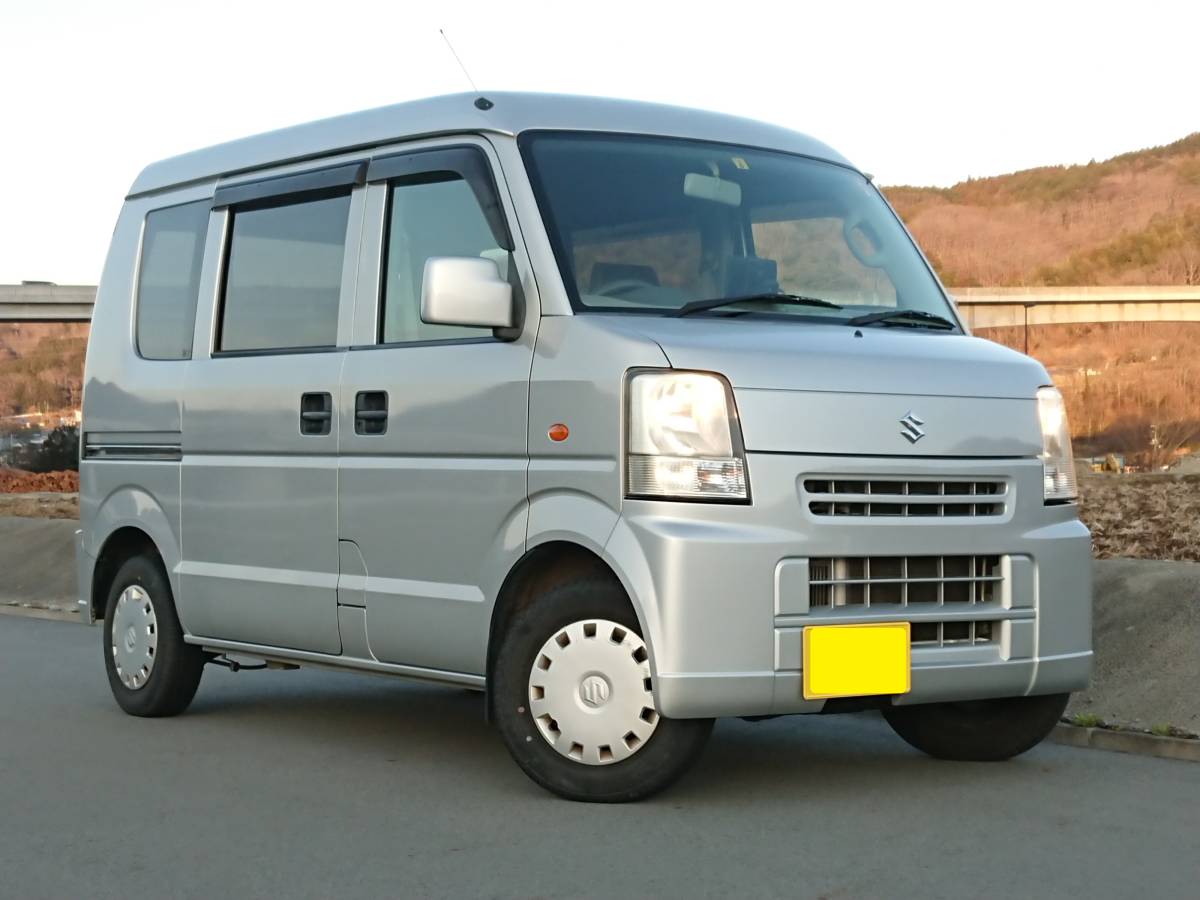 スズキ エブリィ 経済的な4ナンバー JOINターボ 5MT サーモ交換 