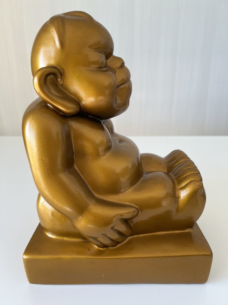 ビリケンの置物 ◇縁起物◇福の神◇ ビリケンさん BILLIKEN 30cm 金