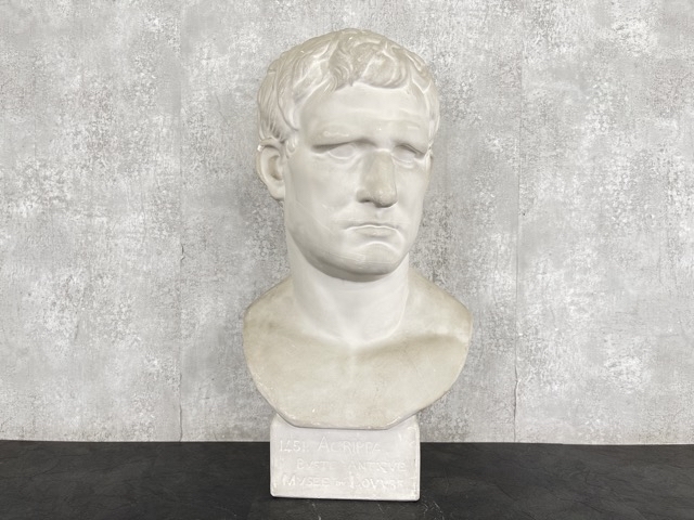 お得超特価 ヤフオク Agrippa 胸像 デッサン 美術 石膏像 アグリッパ 定番送料無料