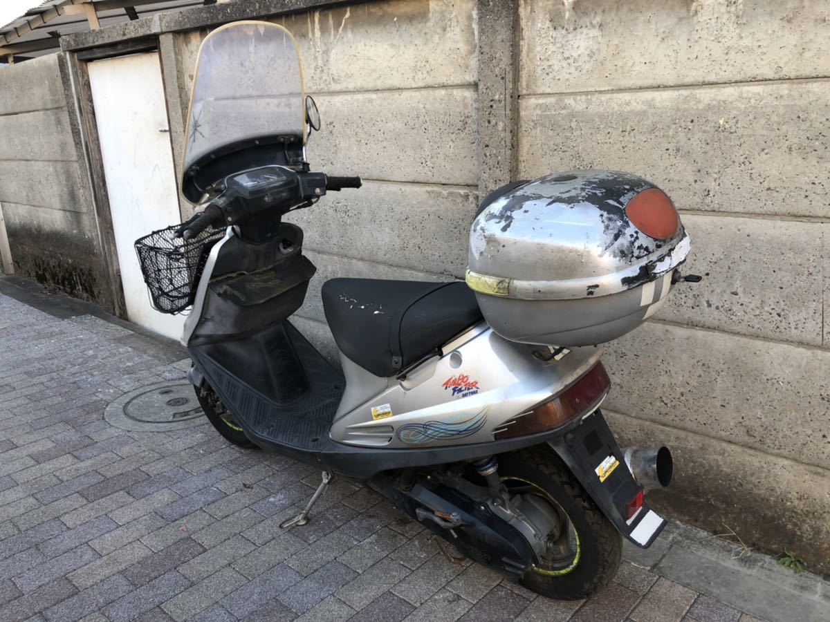 埼玉川口発！スズキ アドレスV100 ブルー 後期型集中キー 即引渡し可能