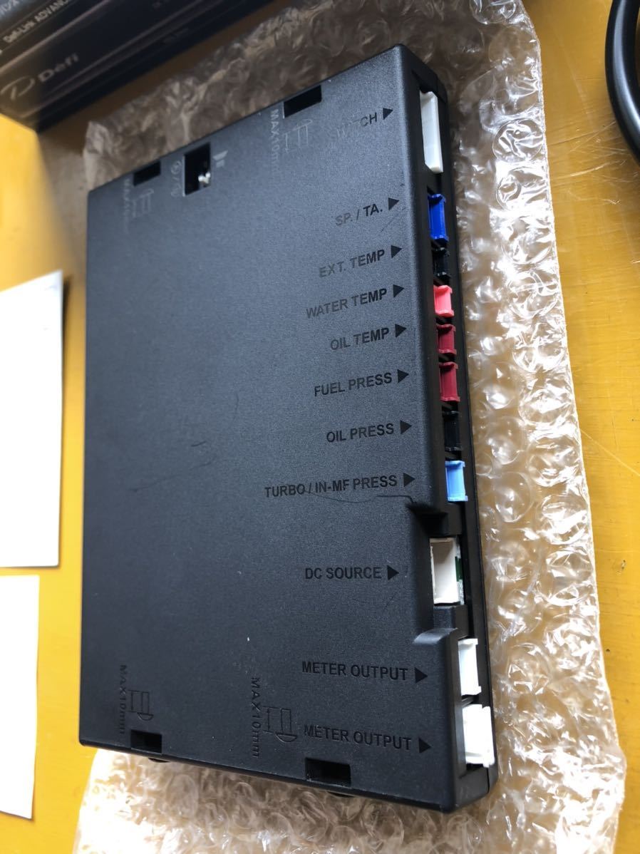 未使用品 Defi コントロールユニット デフィ アドバンス Defi-Link ADVANCE Control Unit Defi デフィ  ADVANCE