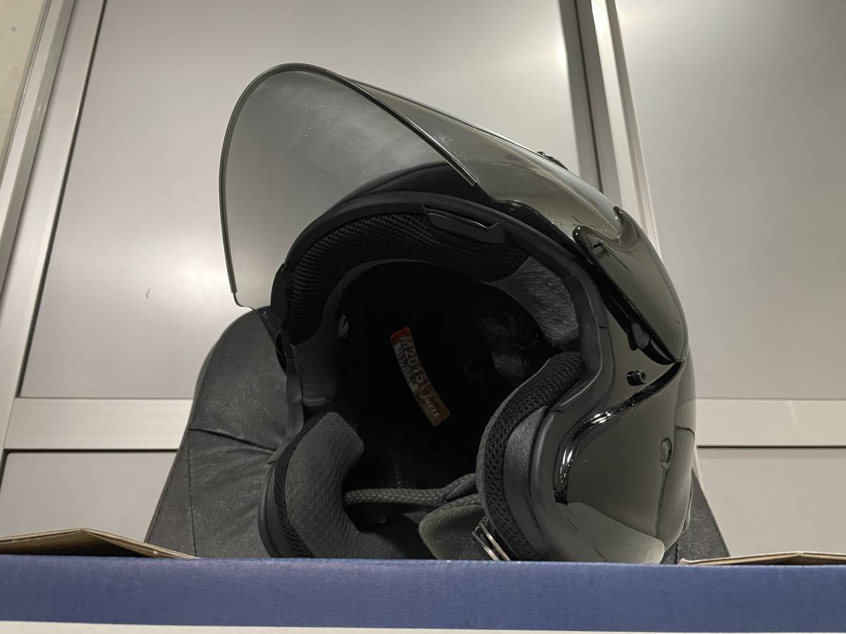 ARAI SZ-RAM4 グラスブラック アライ ジェットヘルメット 予備セミ 