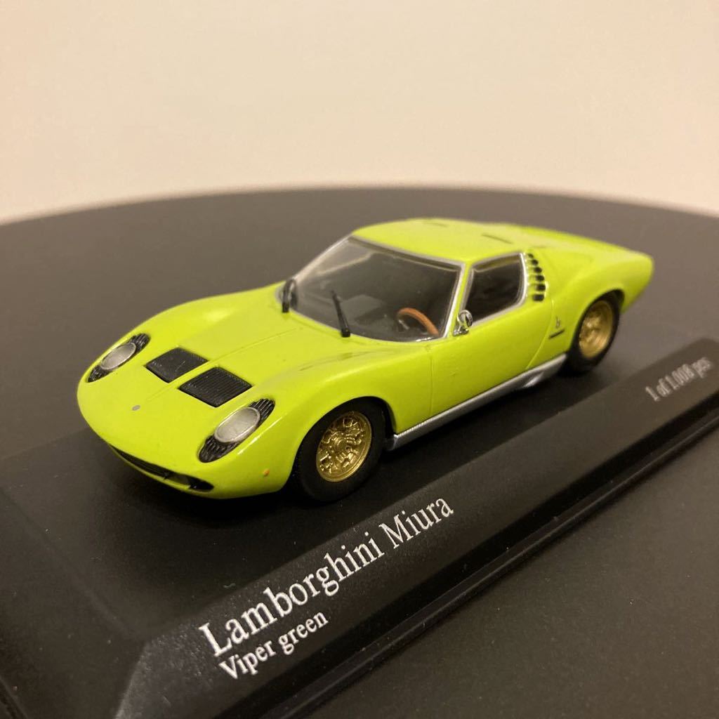 MINICHAMPS Lamborghini Miura 1966 viper green ミニチャンプス