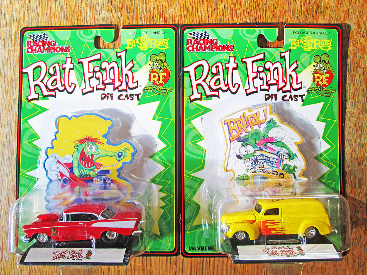 ☆お買得☆特価☆Rat Fink Ed Roth Chevy BEL AIR/Ford panel van 