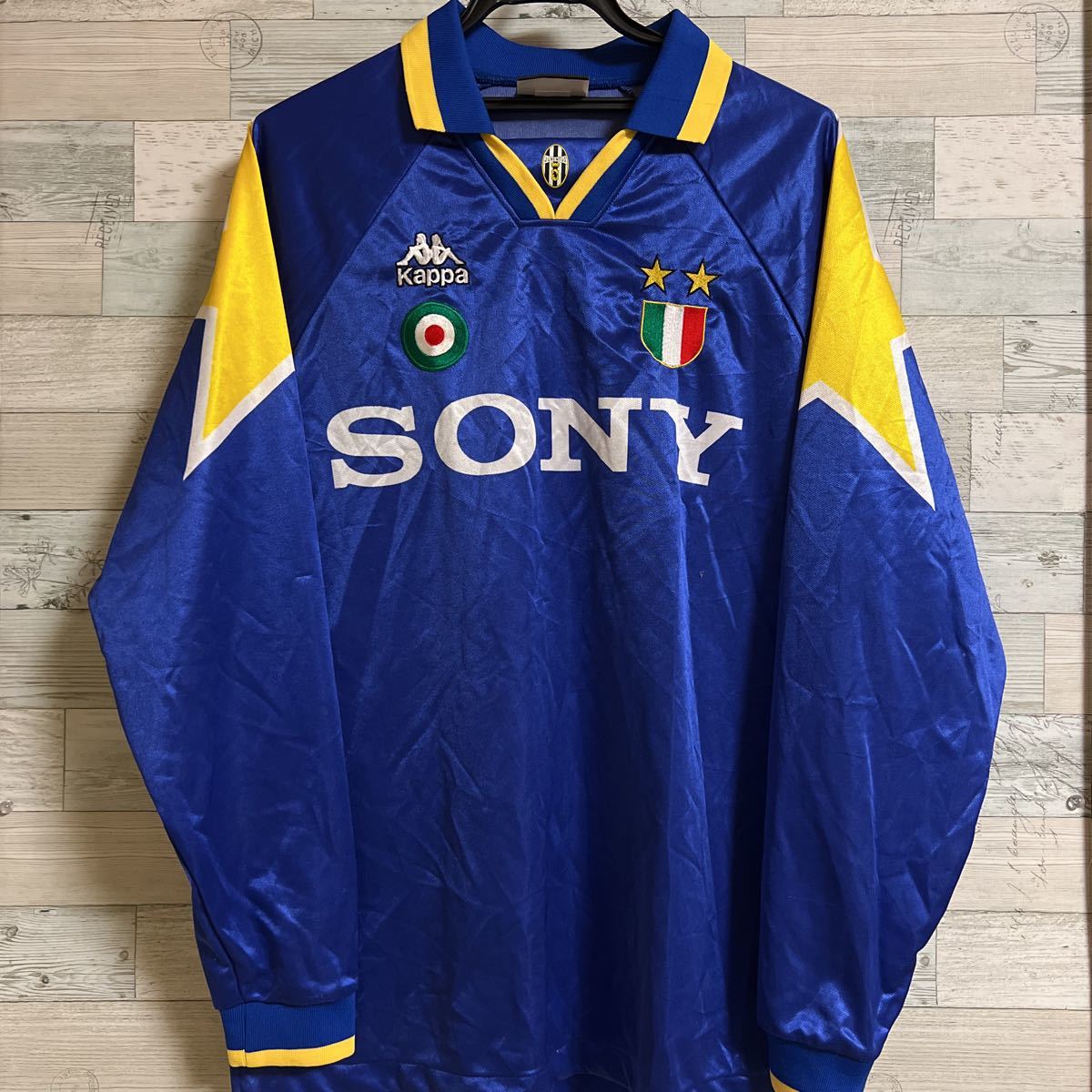 95⁄96 ユベントス セリエA KAPPA ユニフォーム 未使用 イタリア製 奇跡