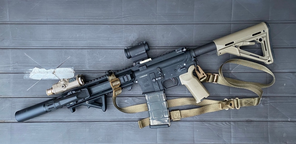 コンバージョンキット/未使用品 実銃再現 HAO L119A2 CQBR スチール