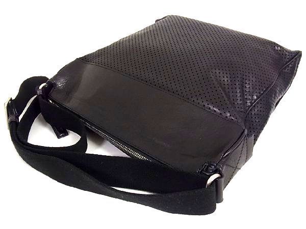 1円 □美品□ BALLY バリー レザー レッドライン パンチング ワン 