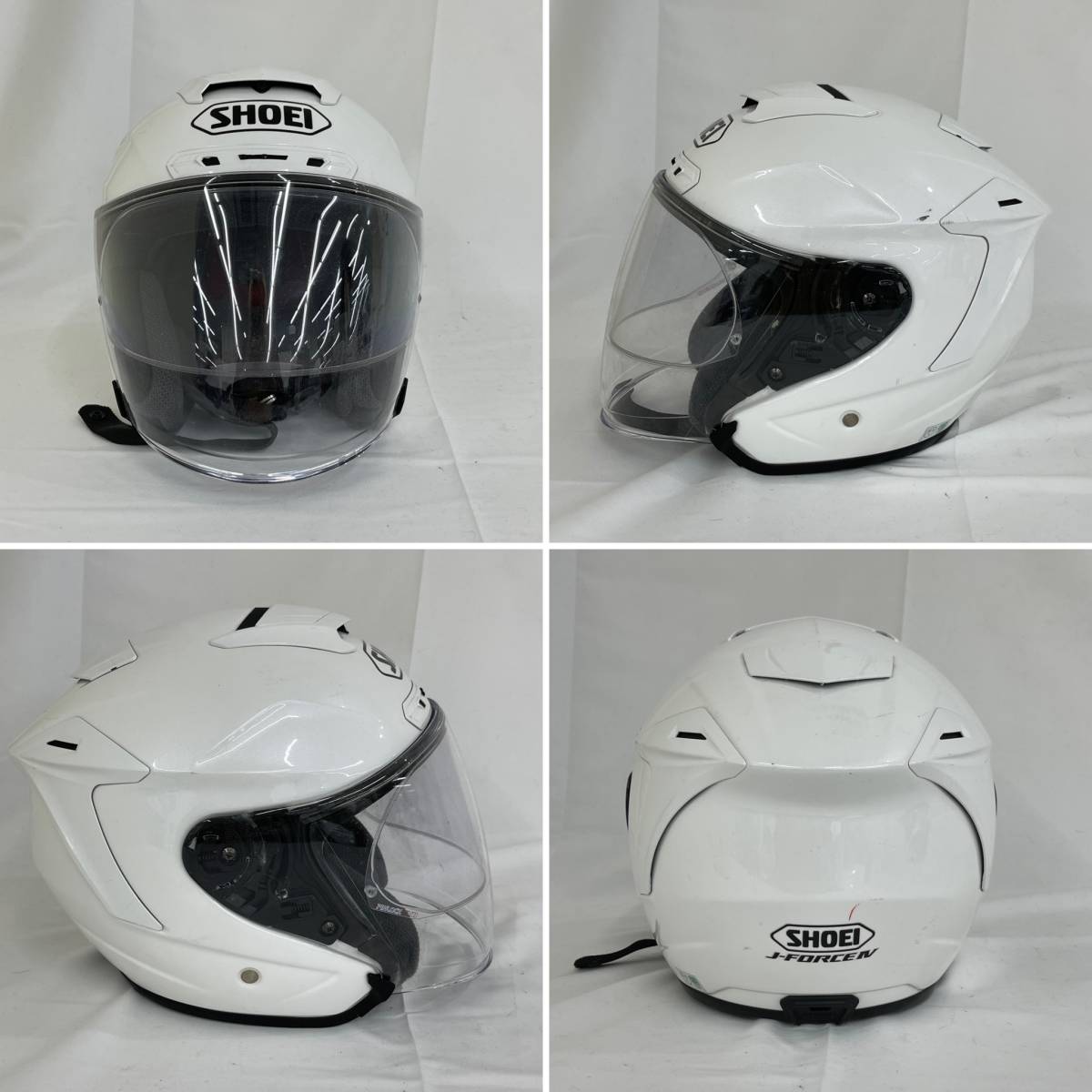 【A1417257】ヘルメット　SHOEI　X-AIR LM05　3点　おまとめ SHOEI ヘルメット Z-8 ブラック／レッド SENA COLLECTION