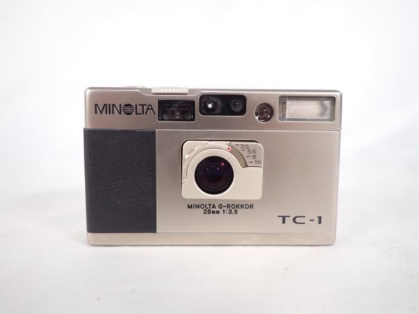 MINOLTA ミノルタ TC-1 G-ROKKOR 28mm 1:3.5 コンパクトカメラ