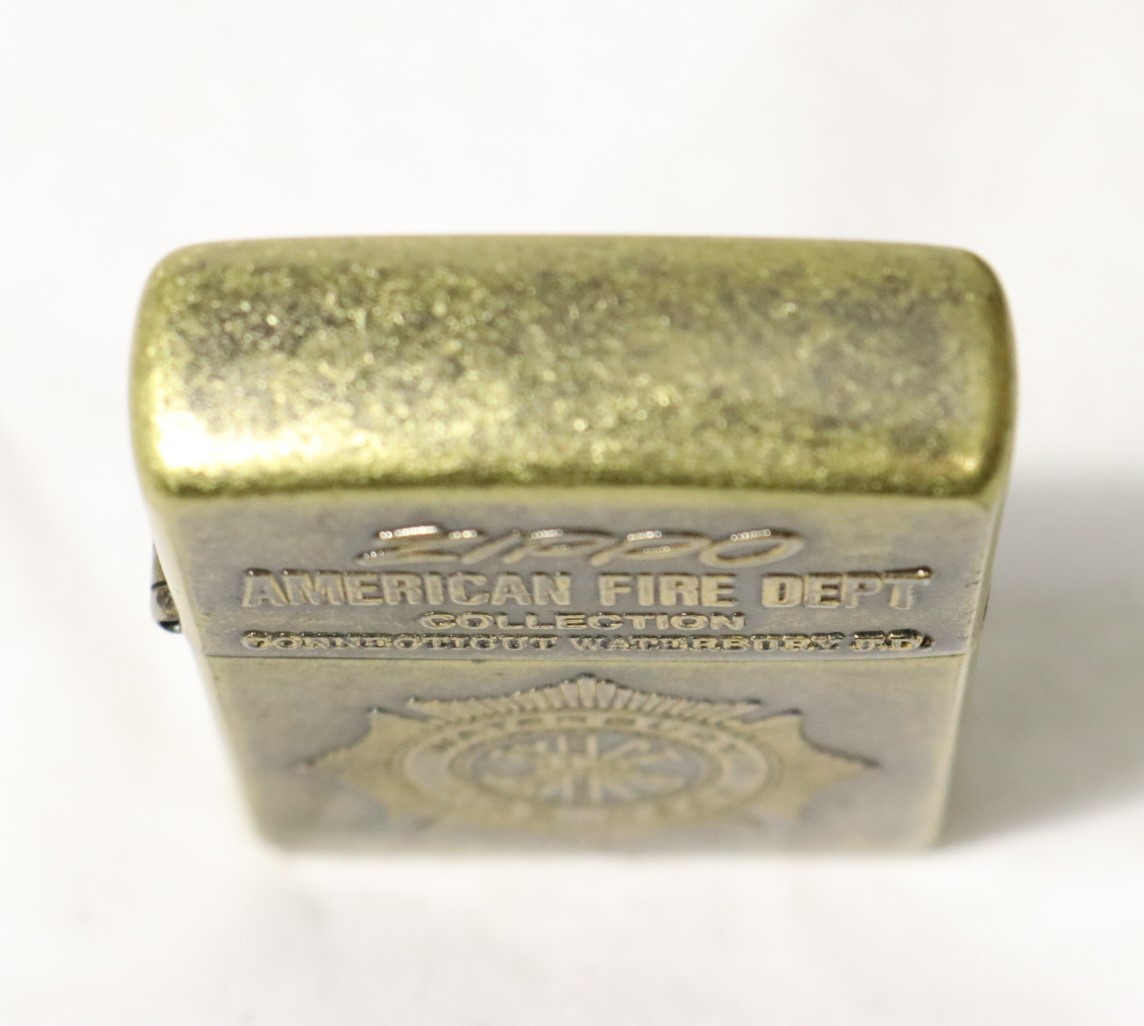 ヴィンテージ！Zippo 1994 American Fire Dept 『消防士さんのジッポ