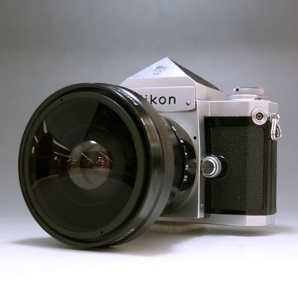 おたからや】1円～◇Nikon F アイレベル＋Fisheye-NIKKOR 1:5.6 f=10