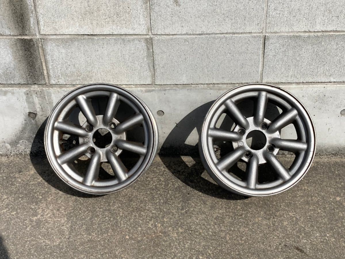 当時物】RSワタナベ 14インチ 6J PCD100 4H シビック等