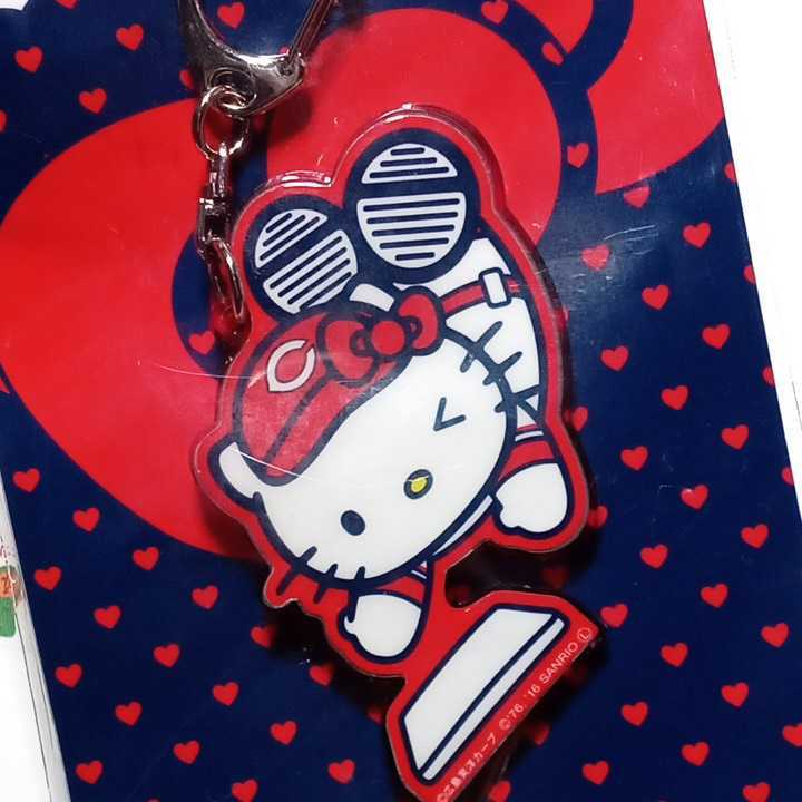 ご当地キティ 広島カープ ピッチャー シャープペン アクリル