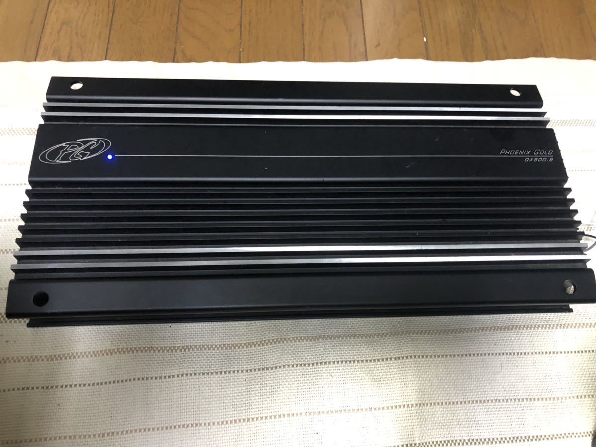 phoenix gold QX500.5 4ch パワーアンプ 希少 フェニックスゴールド