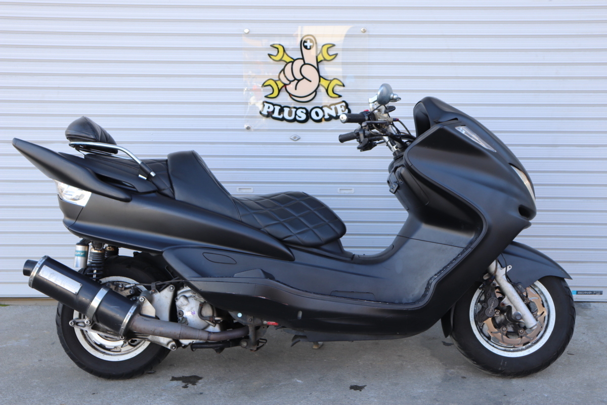 マジェスティ C 250 SG03J 実働車体 カスタム オーバーマフラー 検 