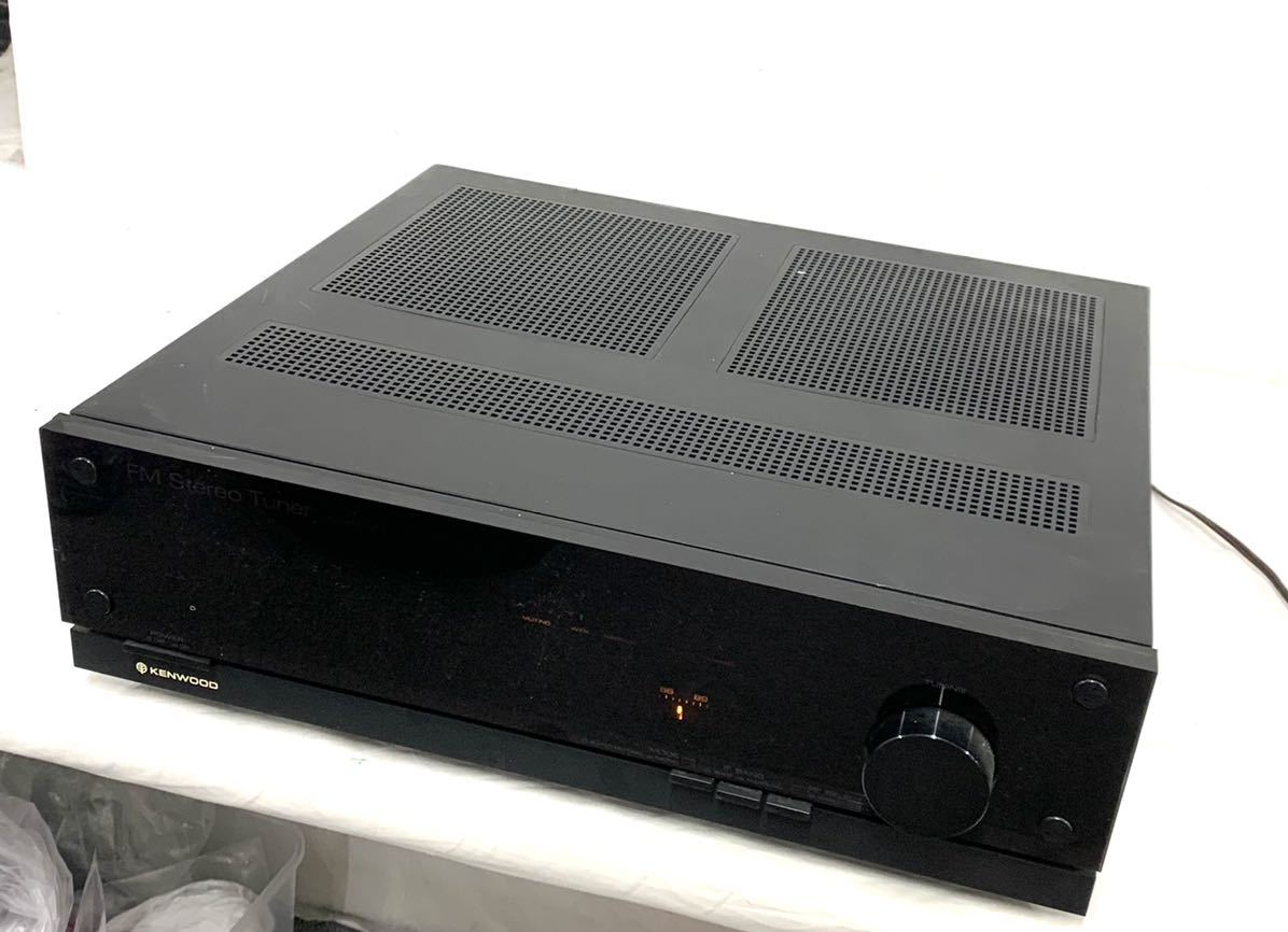 通電ok 922 KENWOOD FM Tuner L-01T ケンウッド FMステレオチューナー