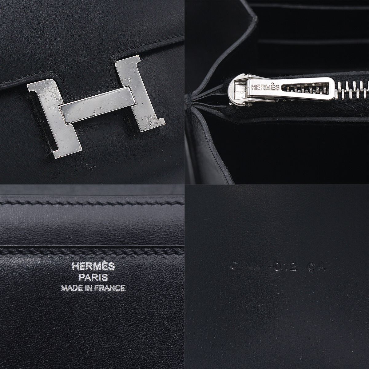 ☆S1673 エルメス HERMES コンスタンス ロング 長財布 C刻印 ボックス 
