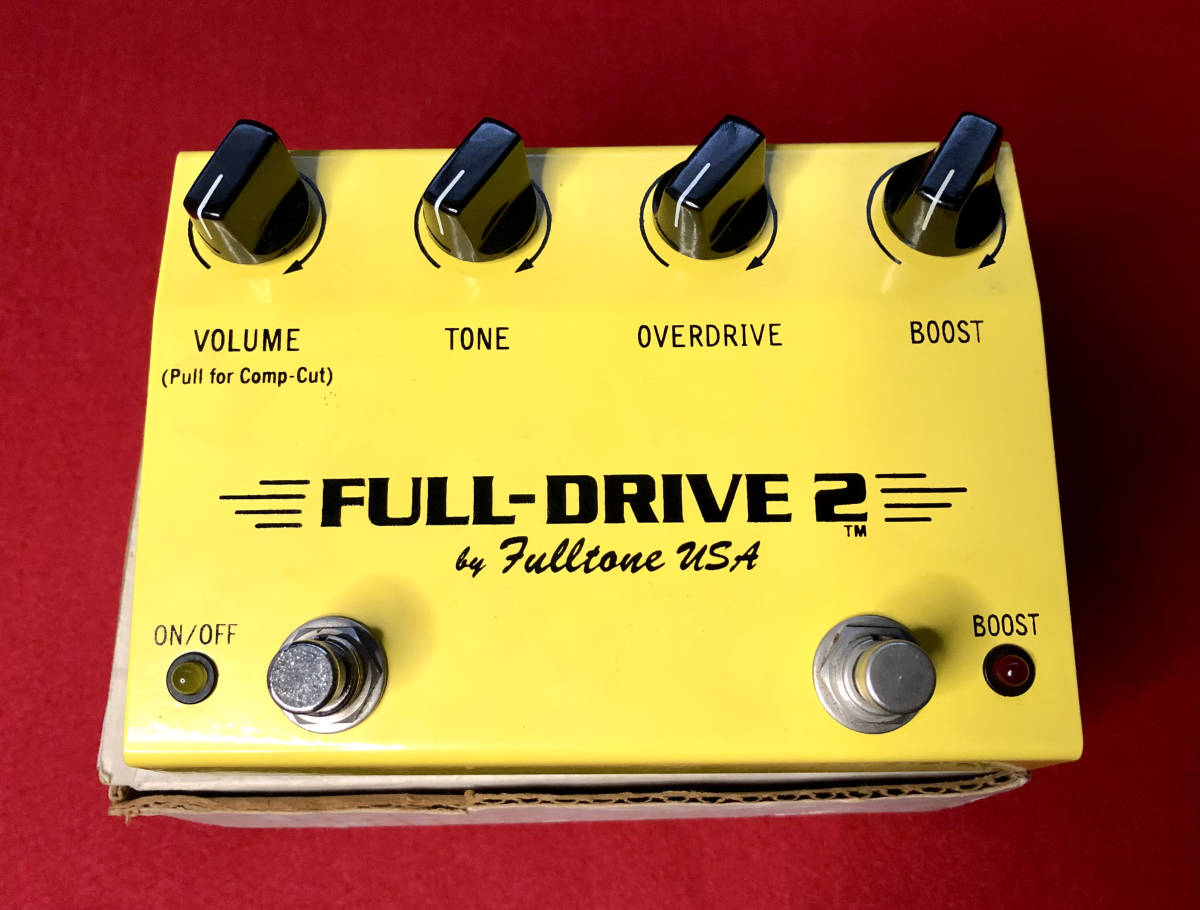 Fulltone FULL-DRIVE2 1999年製 FULLTONE FULL-DRIVE2 1997年製を