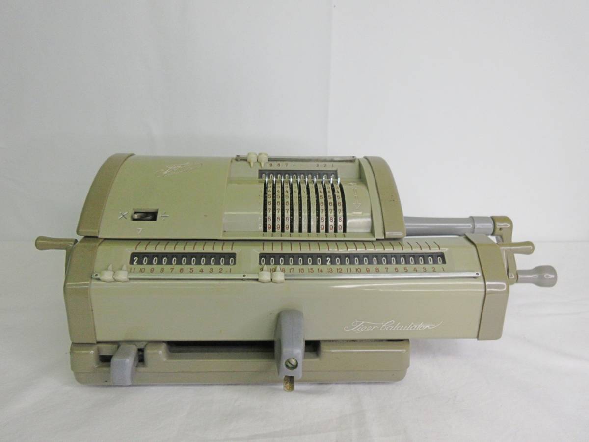 UKB-3 アンティーク Tiger Calculator タイガーカリキュレーター