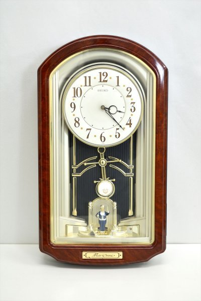 KM340○中古品○SEIKO セイコー Marionne マリオーヌ RE526B 壁掛け 