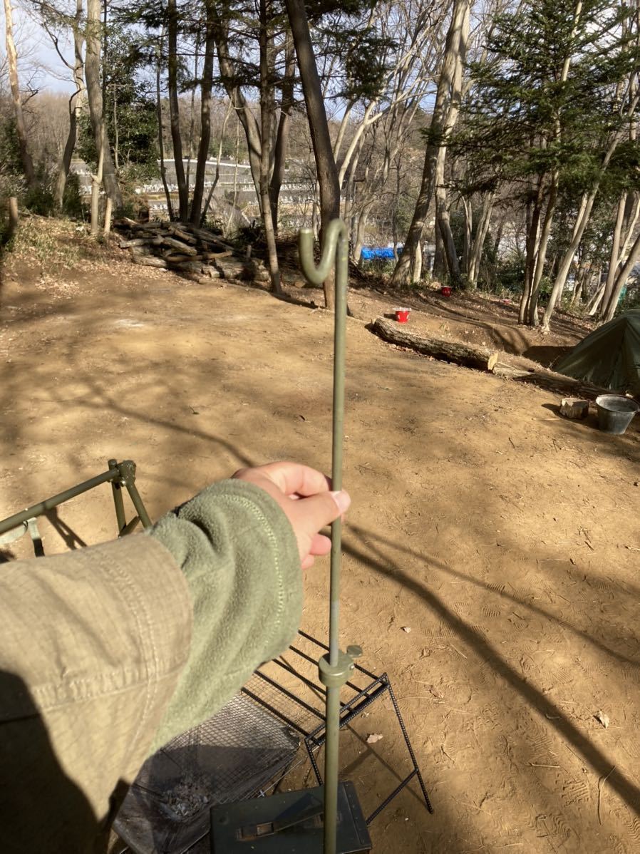 ランタンスタンド　米軍放出品　ミリタリー キャンプ　アウトドア_4