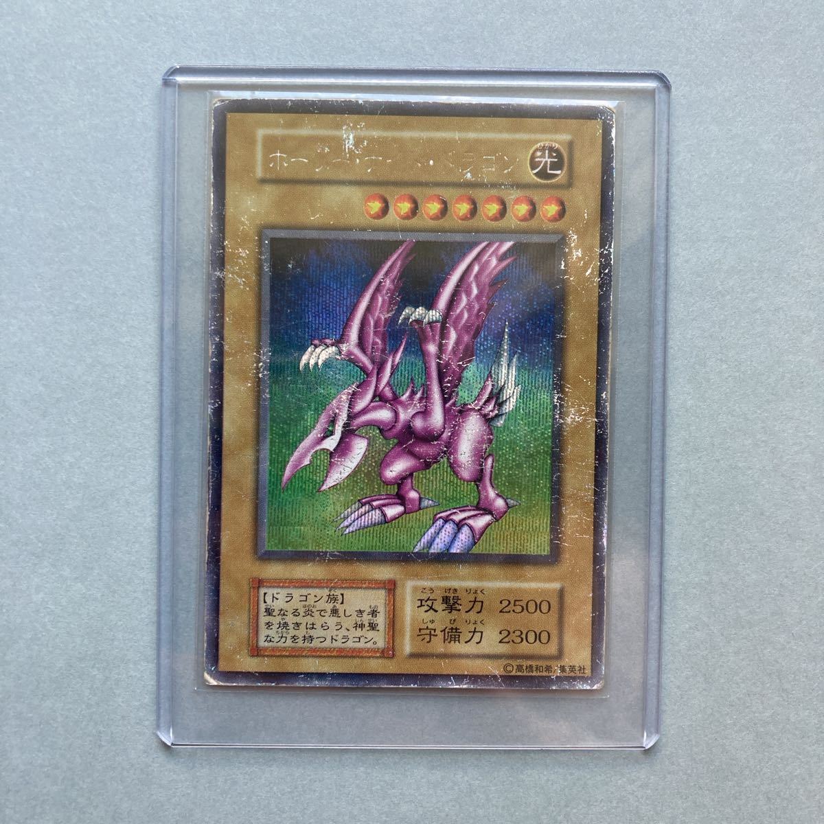 遊戯王 初期 ホーリーナイトドラゴン シークレットレア ホーリー・ナイト・ドラゴン シークレット 公式通販 初期シークレット | : SE シク 決闘者伝説 DM2 人気・おすすめ 傷あり特化